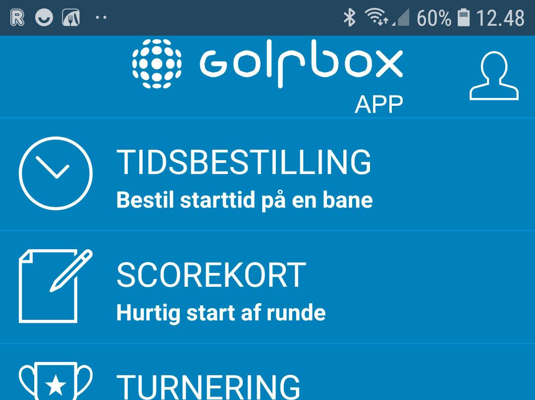 Sådan bekræfter du din tid via Golfbox app'en