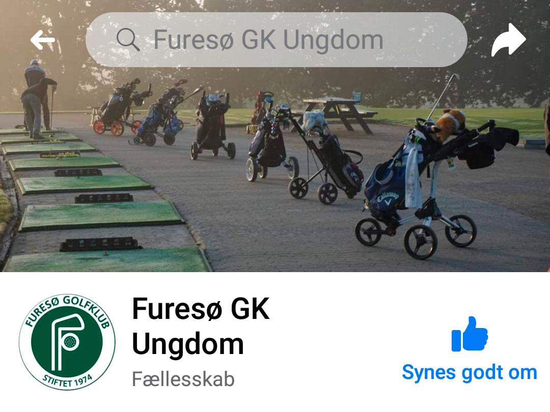 Følg Furesø GK Ungdom på Facebook